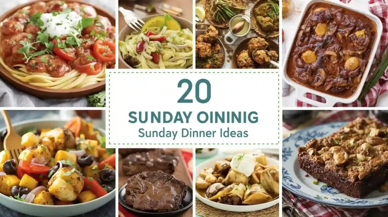 20 Sunday Dinner Ideas for Comforting Family Meals
