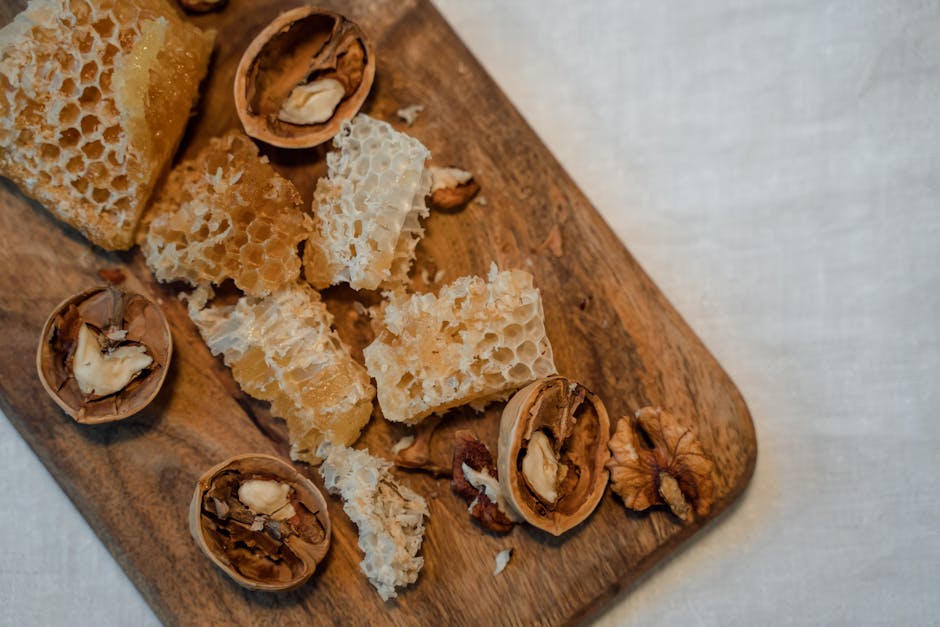 bee themed snacks cooking steps