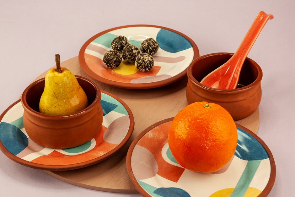 bee themed snacks served plated