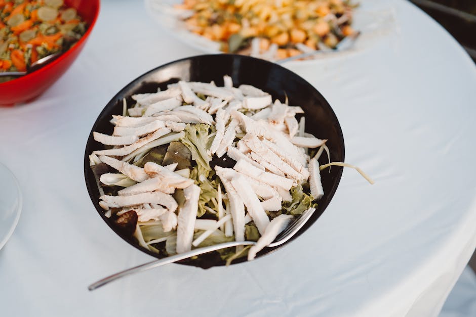 protein chicken salad cooking steps