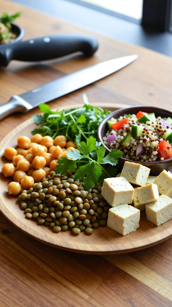 Simple Healthy High Protein Vegetarian Meals