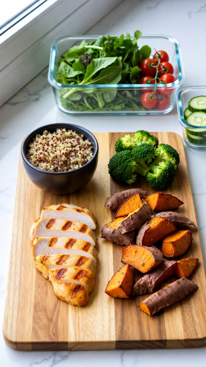 Quick 5-Ingredient Easy Meal Prep High Protein