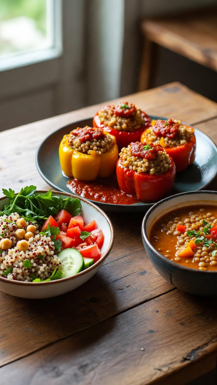 Simple Vegetarian High Protein Meals
