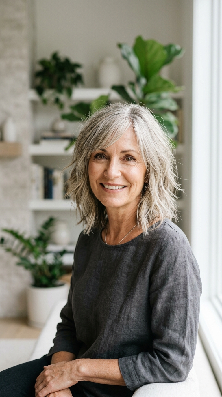 Choppy Lob (Long Bob)