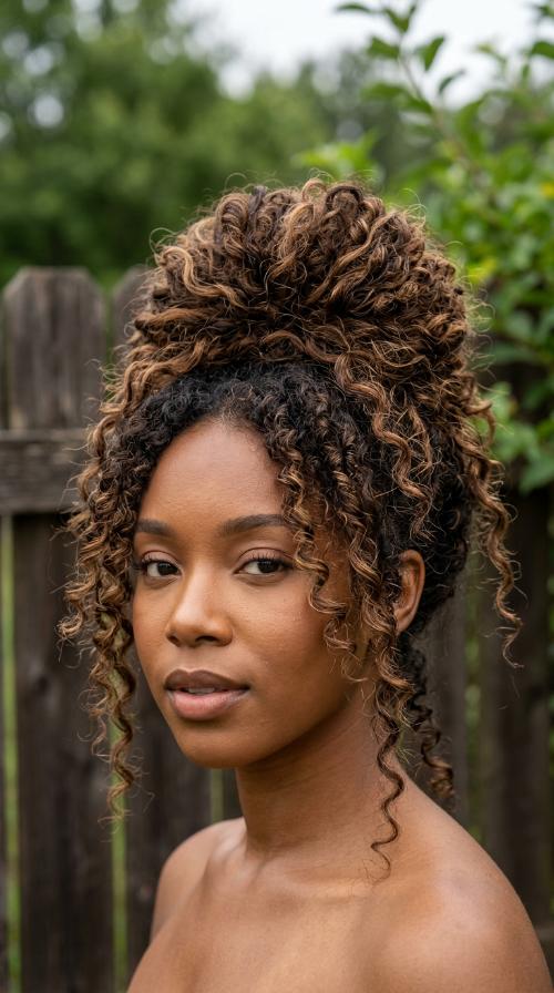 3C/4A Bohemian Messy Bun