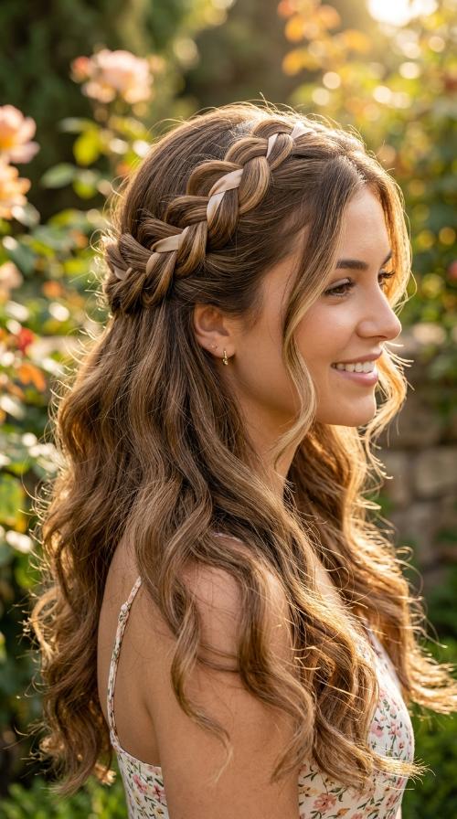 4-Strand Ribbon Braid