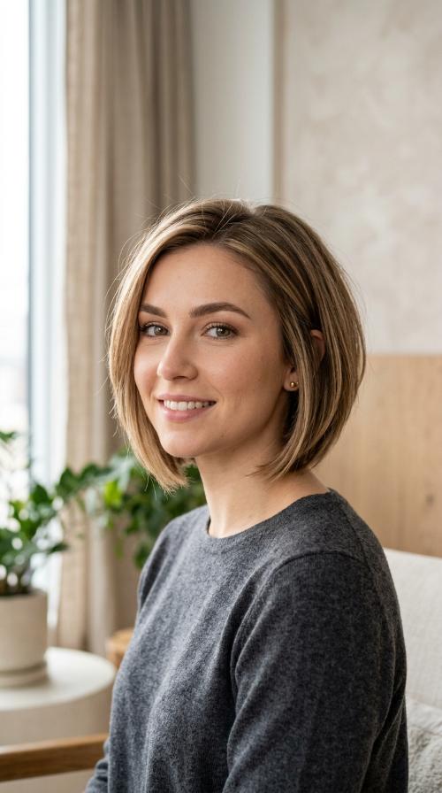 A-Line Inverted Bob
