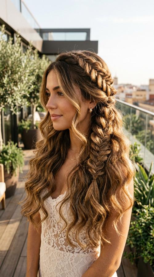 Accent Boho Side Braid