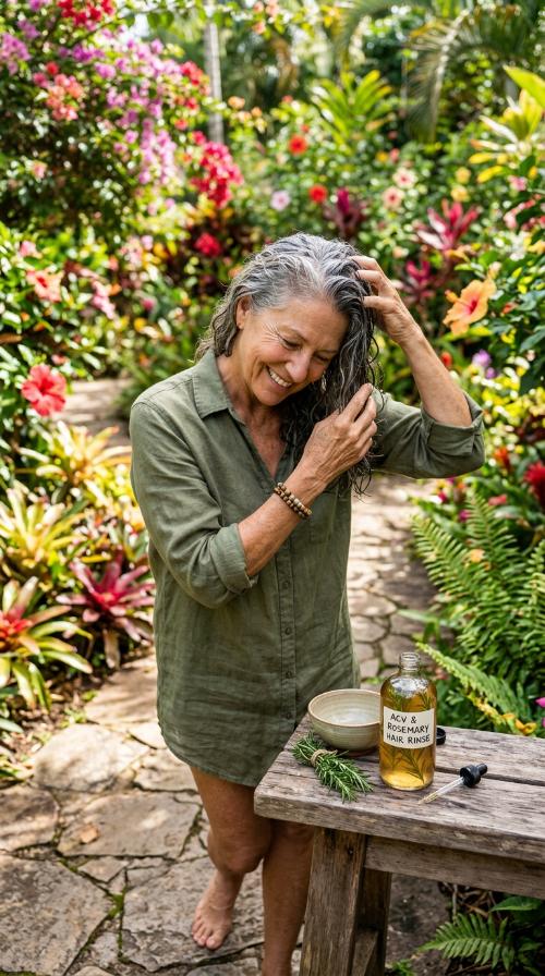 Apple Cider Vinegar Rinse