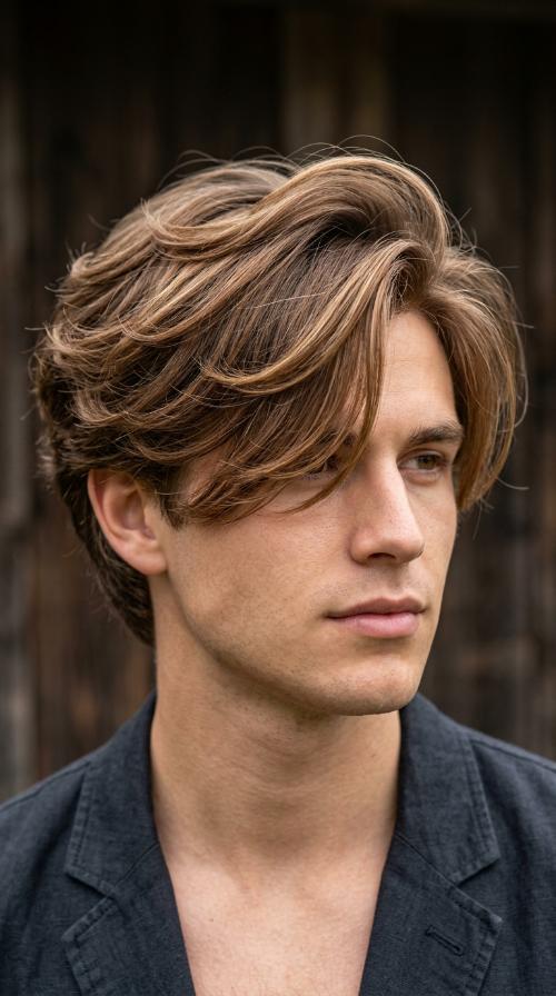 Asymmetrical Side Fringe