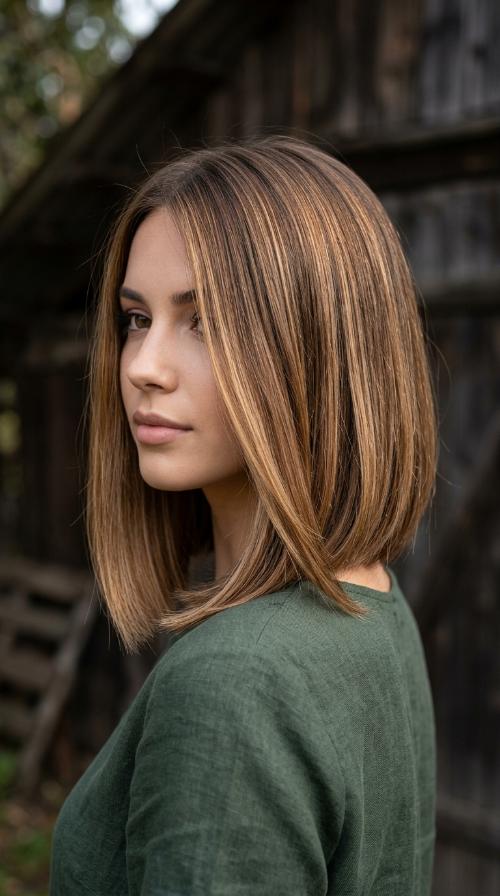 Asymmetrical Straight Bob