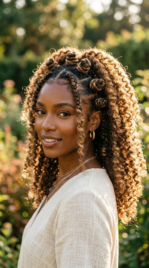 Bantu Knot Accents