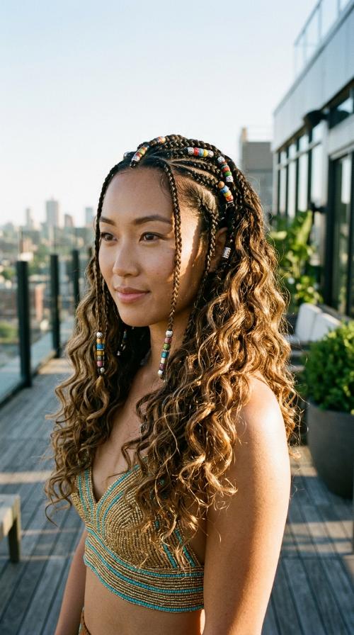 Beaded Masai Braids