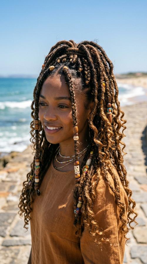 Beaded Tribal Locs