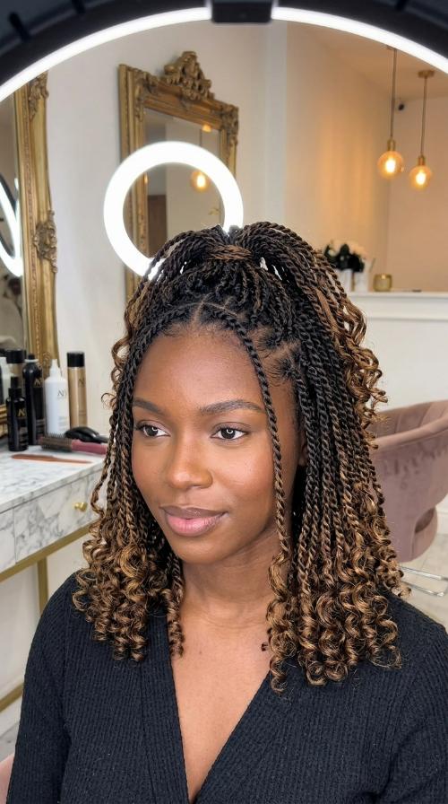 Bob-Length Micro Twists
