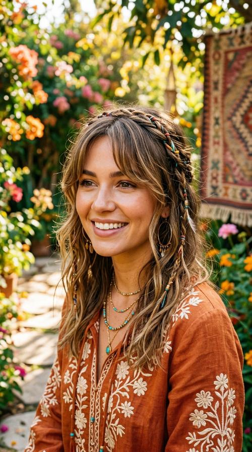 Bohemian Braided Accents