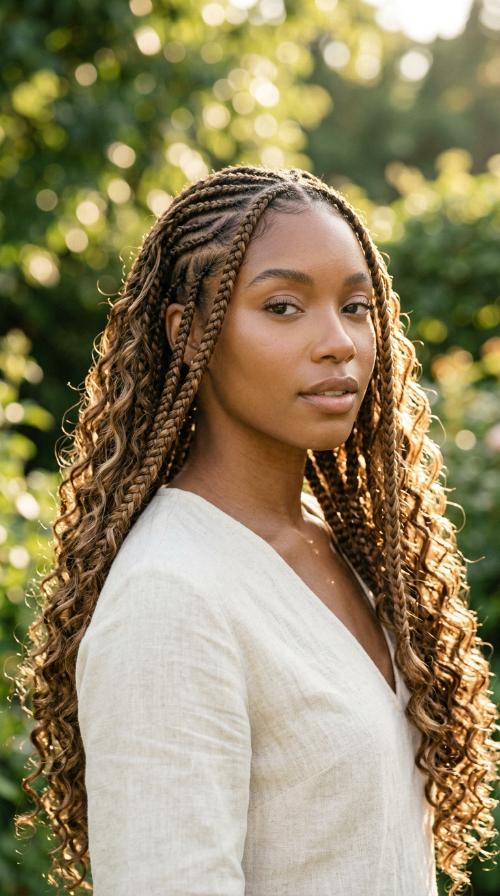 Bohemian Feed-In Braids