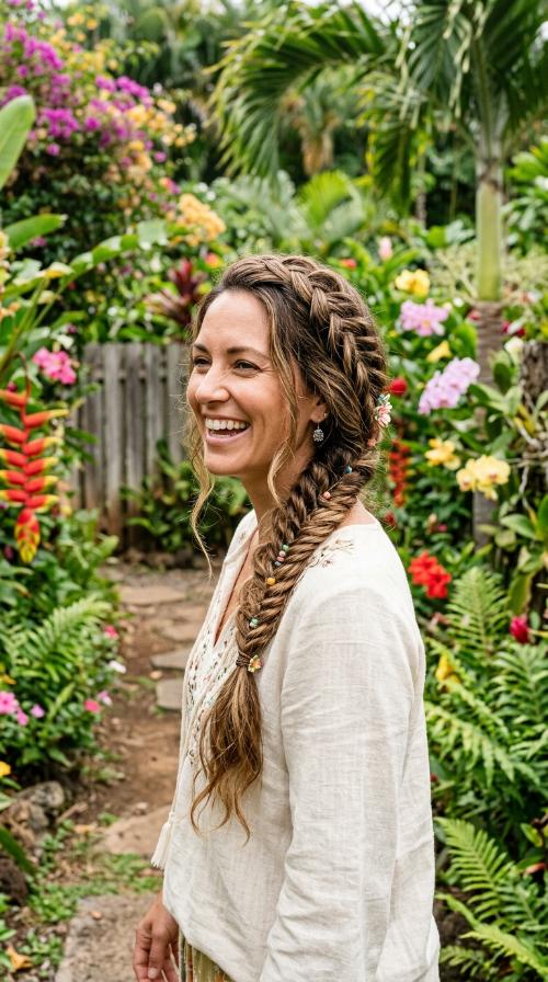 Bohemian Fishtail Braid