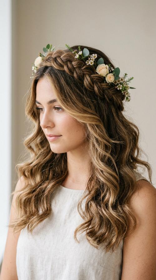 Bohemian Flower Crown Braid