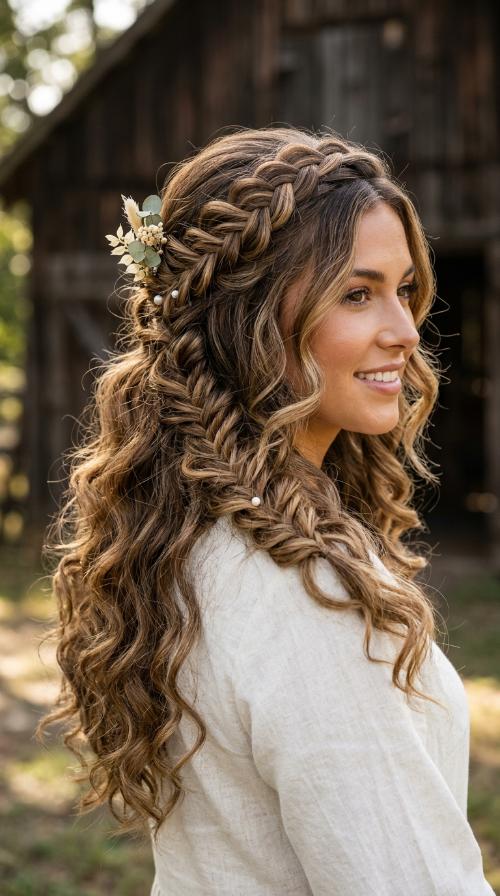 Bohemian Loose Braids