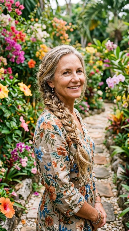 Bohemian Side Braid