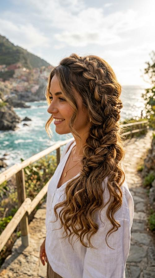 Bohemian Side Braid