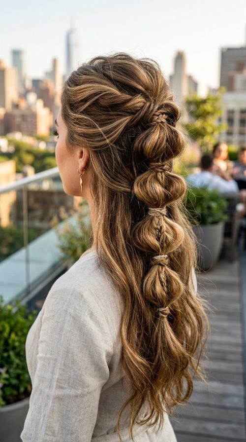Boho Bubble Braid
