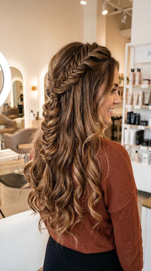 Boho Fishtail Braid