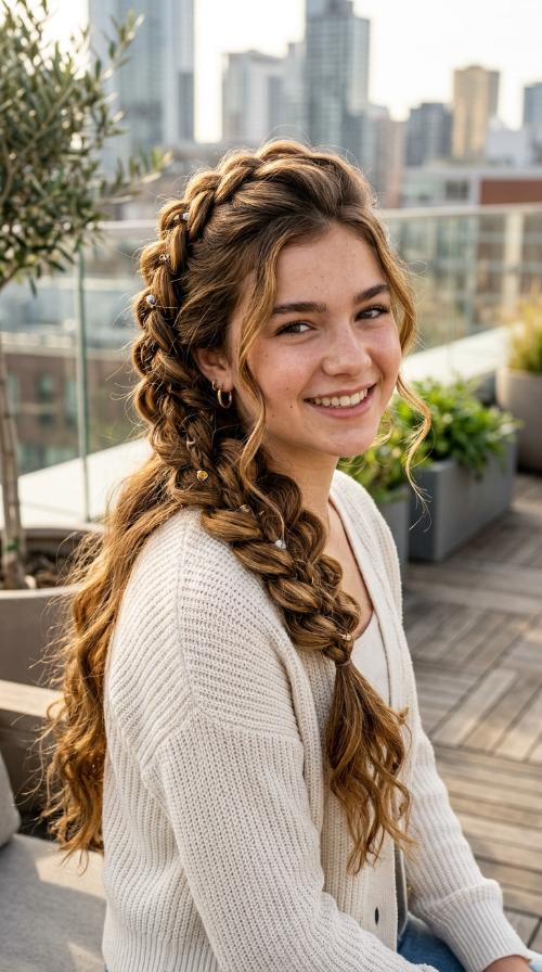 Boho Pull-Through Braid