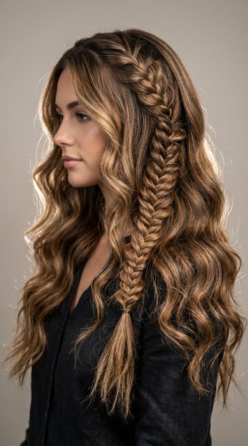 Boho Side Braid