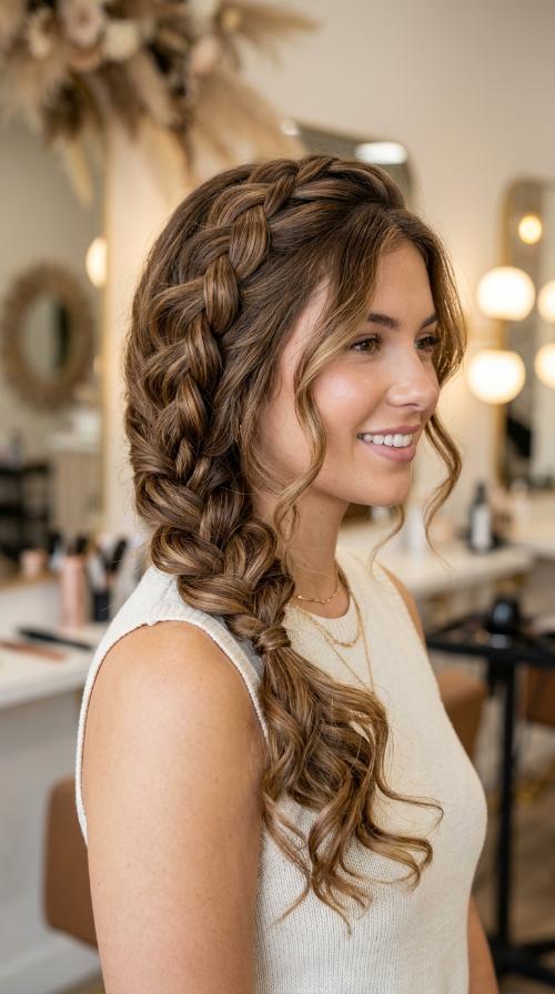 Boho Side Braid