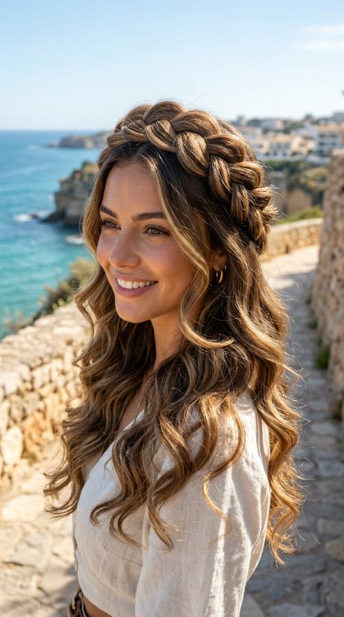 Braided Crown Halo