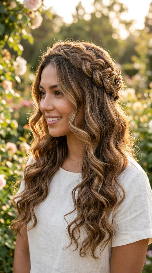 Braided Crown Halo