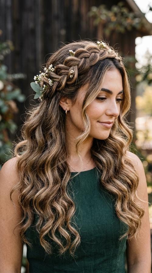 Braided Crown Halo