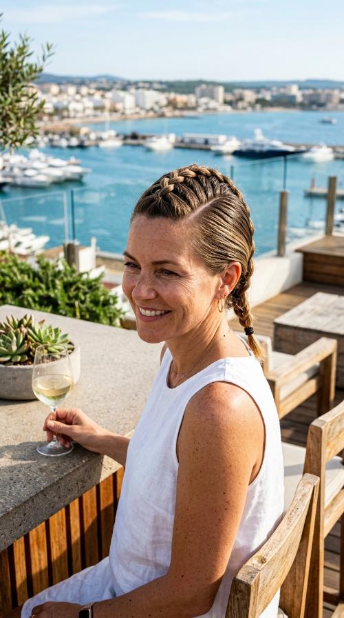Braided Faux-Hawk