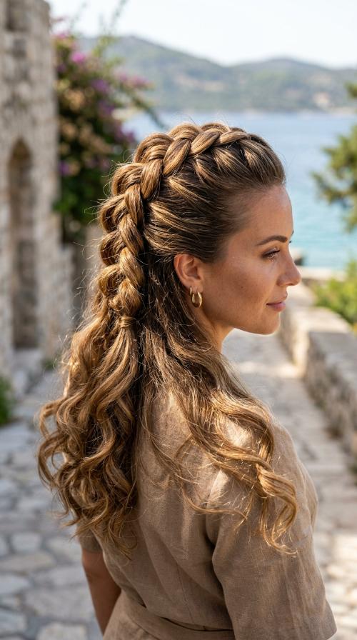 Braided Faux Hawk