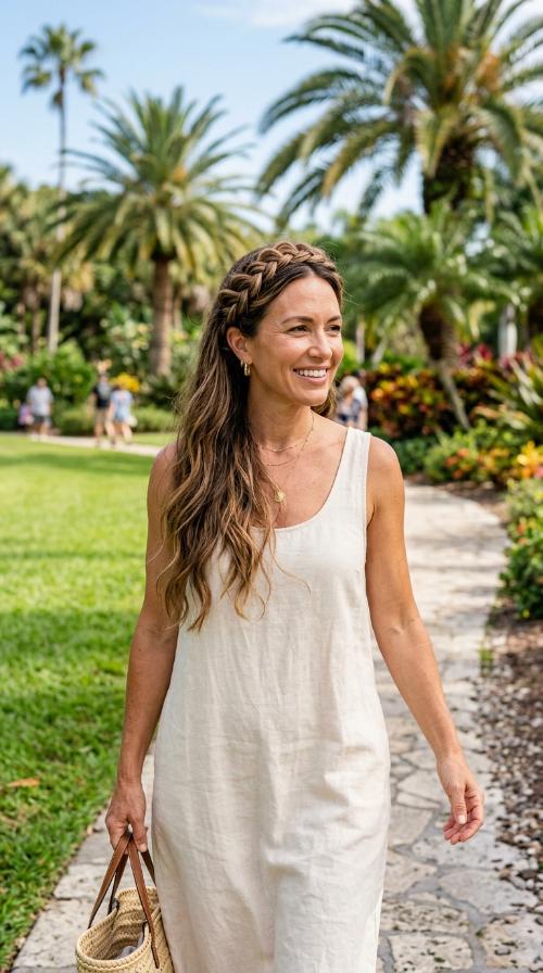 Braided Headband Look