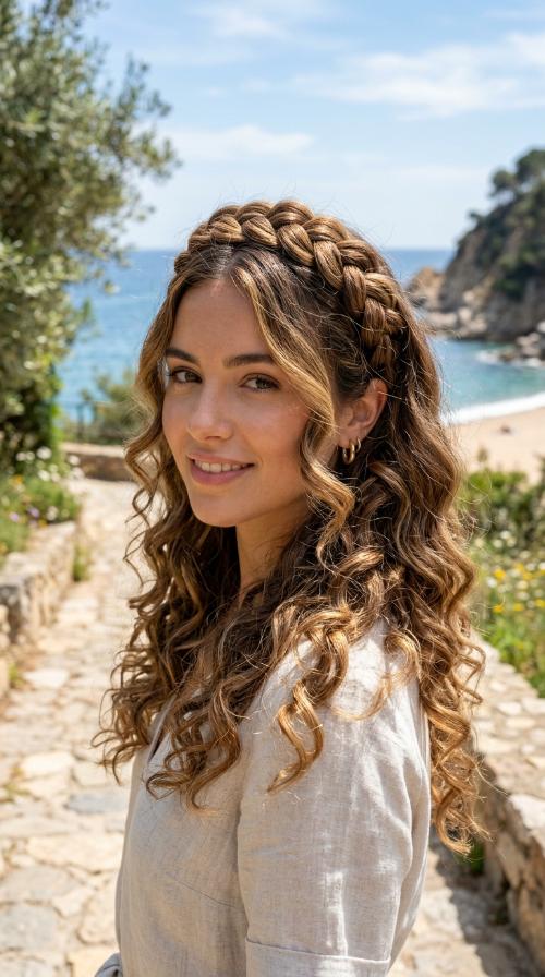 Braided Headband Look