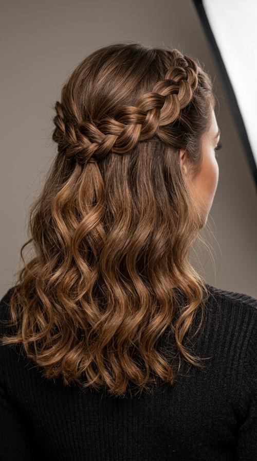 Braided Headband Look