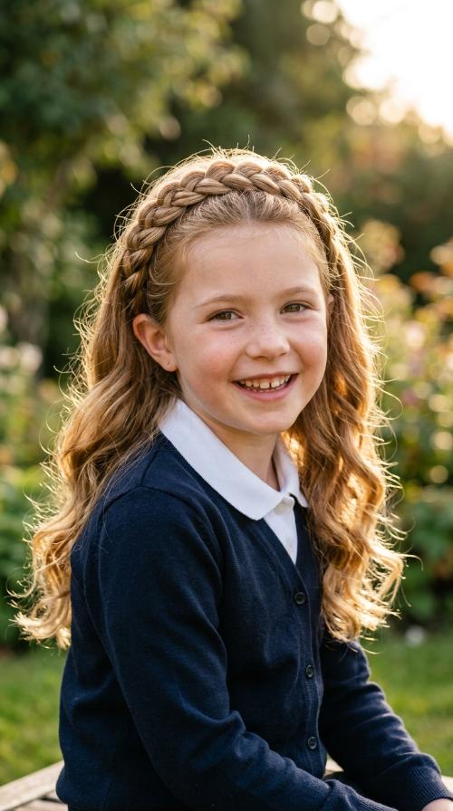 Braided Headband Look