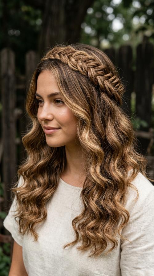 Braided Headband Style