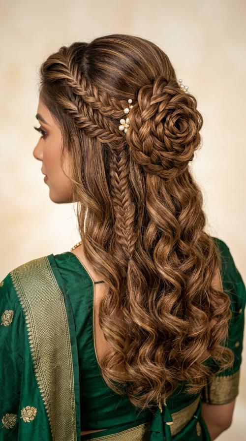 Braided Rose Bun