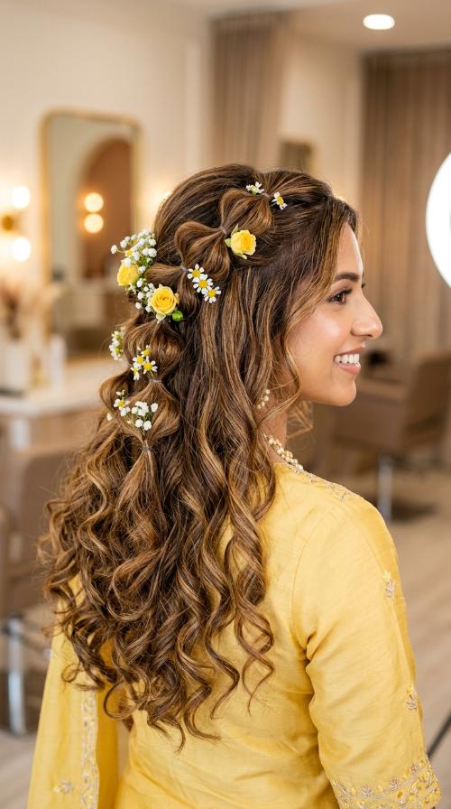 Bubble Braid with Micro-Flowers