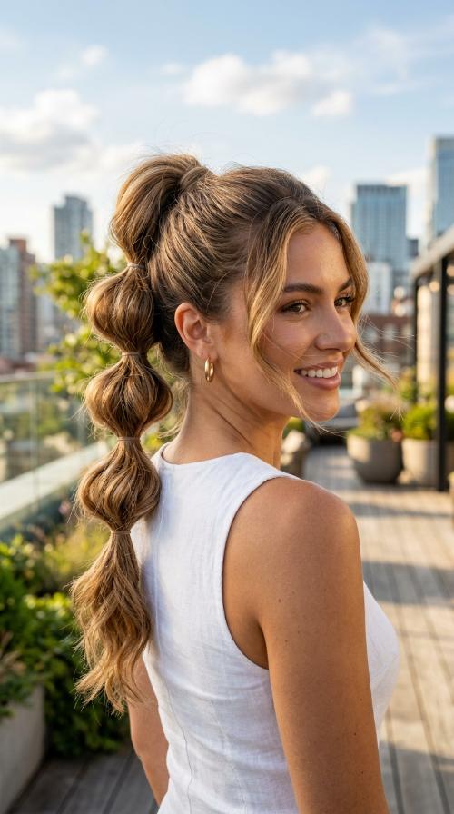 Bubble High Pony