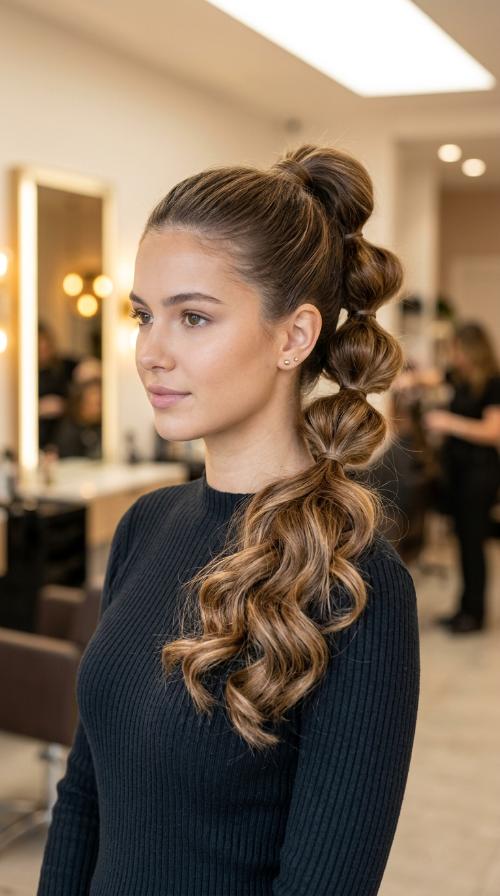 Bubble Ponytail
