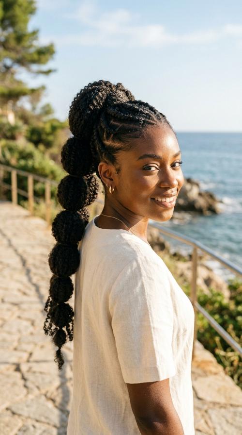 Bubble Ponytail