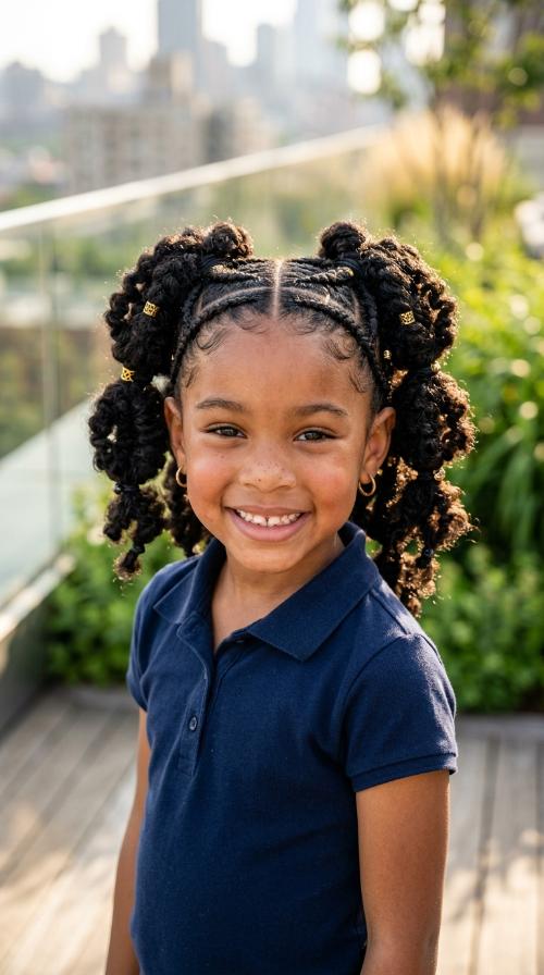 Butterfly Ponytails