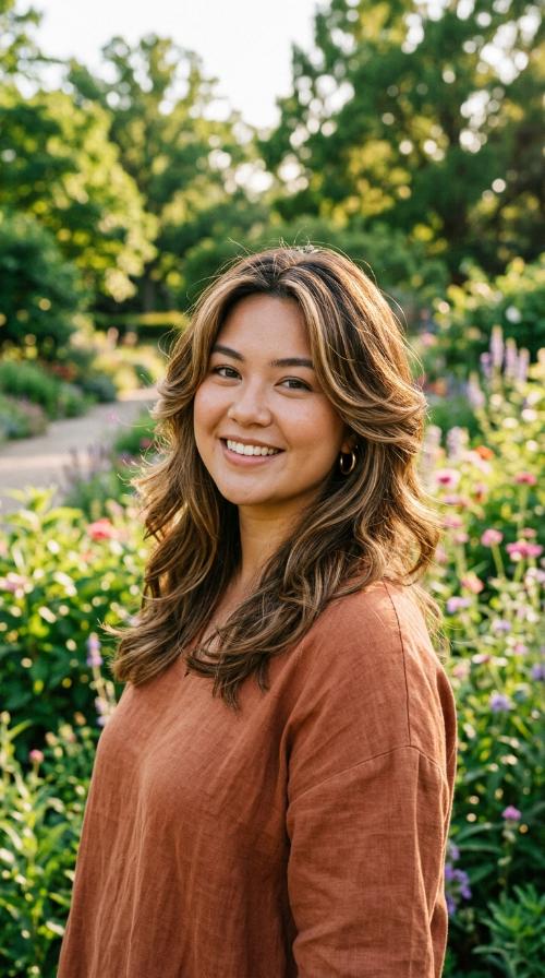 Caramel Balayage Butterfly