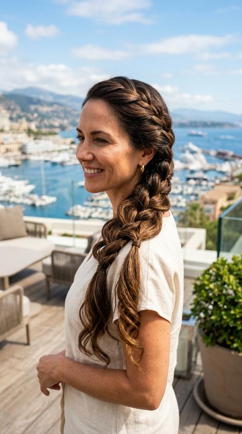 Cascading Waterfall Braid