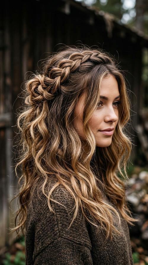 Choppy Shoulder-Length Cut